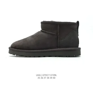 UGG Classic Short TPU Waterproof Winter Boots with Pure Wool Lining
