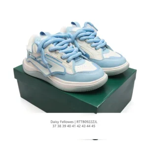 Daisy Fellowes Rocket 001 Unisex Fashion Sneakers White Casual Shoes