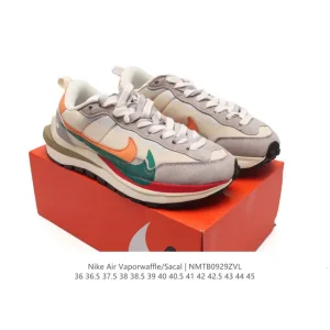 Nike Sacai Vaporwaffle Chukka Sneaker Triple White Summit White