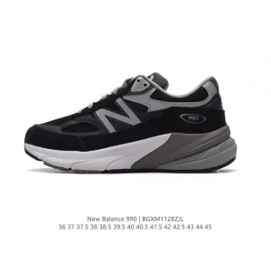 New Balance 990 Classic Vintage Running Shoes Grey Made in USA