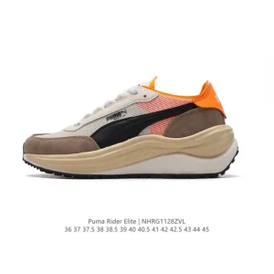 Puma Night Rider Skate Shoes with Thick Sole for Casual and Skateboarding