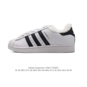 Adidas Superstar '82 Leather Sneakers Classic Shell Toe Shoes