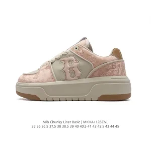 MLB Chunky Liner Basic Retro Street Unisex Casual Sneakers
