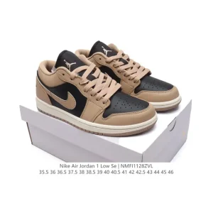 Jordan Air AJ1 Low Retro Classic Leather Basketball Shoes for Men and Women
