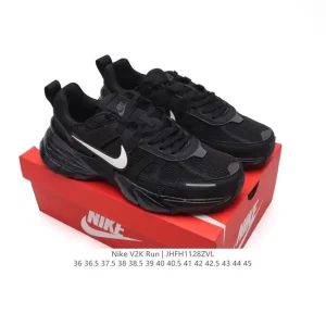 Nike V2K Run Retro Running Shoes Vintage Style with Cushioning