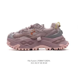 Fila Fusion Women's Chunky Sole Fashion Sneakers White Streetwear Shoes