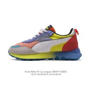 Puma Rider Fv Lvy Unisex Retro Futuristic Chunky Sole Skate Shoes