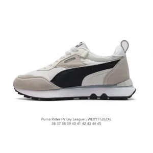 Puma Rider Fv Ivy League Retro Futuristic Low-Top Sneakers for Men and Women