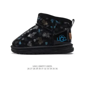 UGG Kids Classic Mini Boots Winter Wool Snow Boots for Boys and Girls