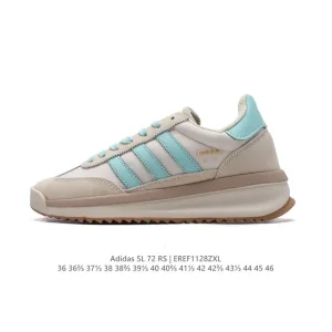 Adidas SL 72 Shoes Classic Retro Low-Top Sneakers with EVA Midsole