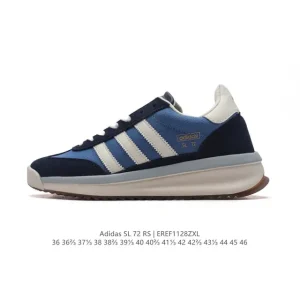 Adidas Sl 72 Shoes Classic Retro Low-Top Sneakers with EVA Midsole