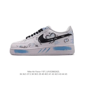 Nike Air Force 1 '07 Low CW2288-111 White Leather Sneakers