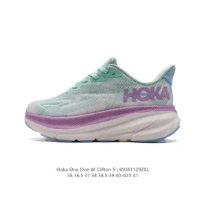Hoka One One Clifton 9 Women's Lightweight Cushioned Running Shoes