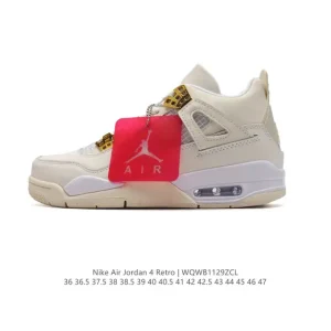 Jordan Air Retro 4 OG DH6927-111 Men and Women Basketball Shoes