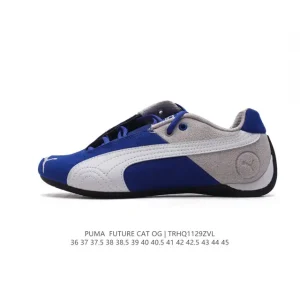 Puma Future Cat Leather SF Ferrari Mercedes Racing Low-Top Sneakers