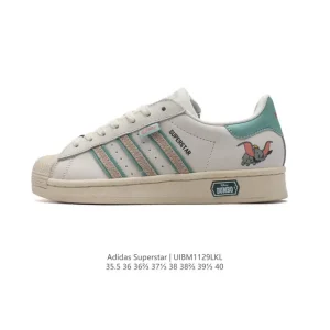 Adidas Superstar 82 Classic Shell Toe Leather Sneakers for Women
