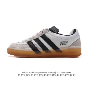 Adidas Bad Bunny Gazelle Indoor Deconstructed Sneakers Wide Fit