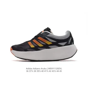 Adidas Adizero Aruku Men's Women's Lifestyle Shoes White Thick Sole
