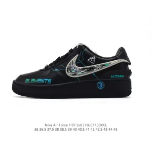 Nike Air Force 1 Low 07 Honeycomb Vintage Leather Sneakers