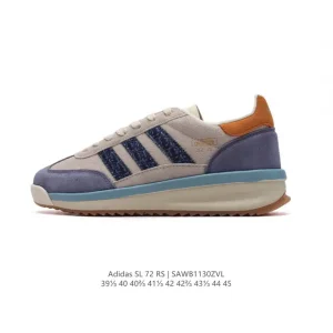 Adidas SL 72 Shoes Classic Retro Low-Top Sneakers with EVA Midsole