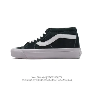 Vans Sk8-Mid Classic Skateboarding Shoes for Men and Women