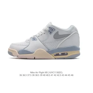 Nike Air Flight 89 Low Top Retro Basketball Shoes with Max Air Cushion