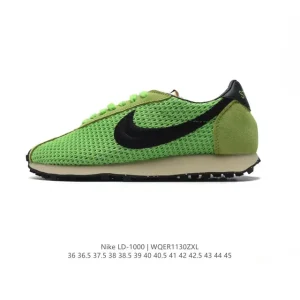 Stussy x Nike LD-0 Action Green Retro Running Shoe 2024