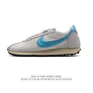 Stussy x Nike LD-0 2024 Action Green Retro Running Sneakers