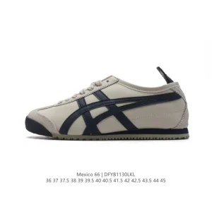 ASICS Onitsuka Tiger Mexico 66 Classic Leather Unisex Sneakers
