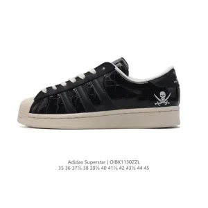 Adidas Superstar 82 Classic Shell Toe Leather Sneakers for Men and Women