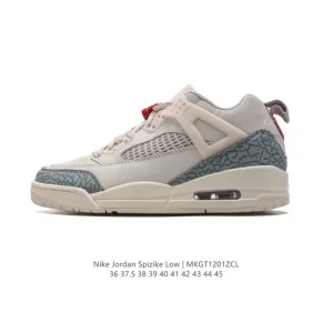 Jordan Spizike Low Houston Oilmen Classic Sneaker with Elephant Print