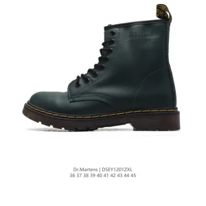 Dr Martens Unisex Classic 1460 Smooth Leather Lace Up Boots