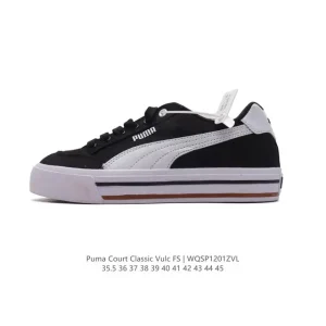 Puma Court Low Men and Women Retro Lifestyle Sneakers with Softfoam+ Cushioning
