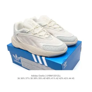 Adidas Originals Ozelia Classic Sneakers Retro Dad Shoes with Adiprene Cushion