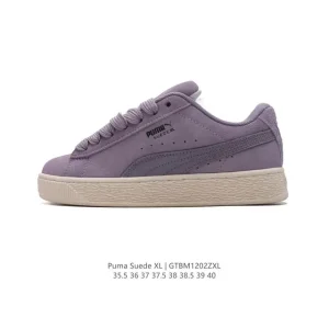 PUMA Suede XL Low Top Retro Lightweight Breathable Platform Sneakers for Women