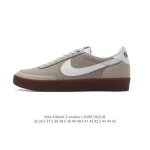 J.Crew X Nike Killshot II Leather Sneakers in Cream White