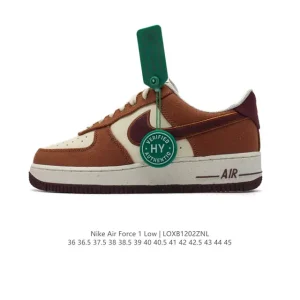 Nike Air Force 1 Low White Leather Sneakers for Men and Women