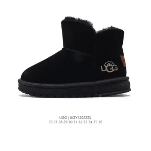 UGG Kids Classic Mini Boots Winter Sheepskin Snow Boots
