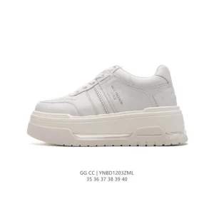 Gg Cc Luxury Casual Sneakers for Women with Elevated Comfort