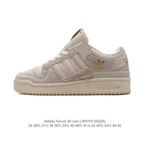 Adidas Forum 84 Low Shoes Classic Leather Basketball Sneakers for Men and Women