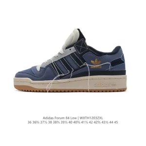 Adidas Forum 84 Low Shoes Classic Leather Basketball Sneakers GW0298
