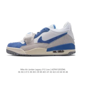 Jordan Legacy 312 Low Men's Basketball Shoes Classic AJ1 AJ3 Design