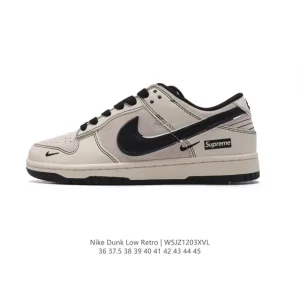 Nike Dunk Low Retro Vintage Basketball Sneakers for Men and Women