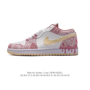 Jordan Air AJ1 Low Retro Classic Leather Basketball Shoes