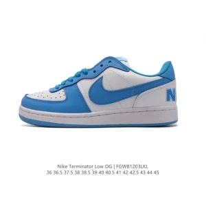 Nike Terminator Low Michigan Blue Yellow Skateboarding Sneakers