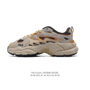 Fila Fusion Men's White Chunky Sneakers Fashion Streetwear Shoes