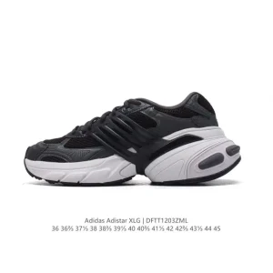 Adidas Adistar Xlg Men's Classic Running Shoes with Mesh Upper and Thick Sole
