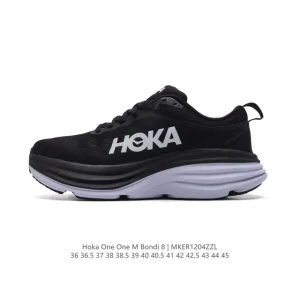 HOKA Bondi 8 Men's and Women's Lightweight Cushioned Road Running Shoe