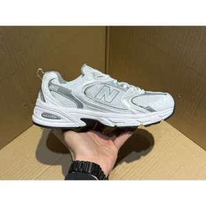 New Balance 530 White Retro Running Shoes with ABZORB Cushioning