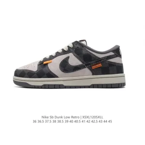 Nike Dunk Low Retro Vintage Basketball Sneakers for Men and Women